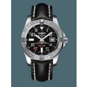 Breitling Avenger II GMT Steel Volcano Black WT01301