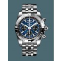 Breitling Chronomat 44 Steel polished Blackeye Blue WT00790