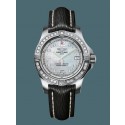 Breitling Colt Lady Steel gem-set bezel Pearl Diamond WT01681