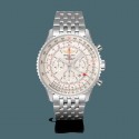 Breitling Navitimer 1 B04 Chronograph GMT 48 Steel Mercury Silver Breitling WT01557