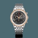 Breitling Navitimer 1 Chronograph 41 Steel & red gold Black WT00841