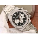 Designer Audemars-Piguet Royal Oak Chrono 26331ST Black/White Dial Bracelet WT01657