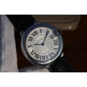 Designer Cartier Ballon Bleu 46mm White Textured Dial WT00940