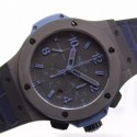 Fake Hublot Big Bang Full Ceramic Evolution Blue Magicb Gummy Strap WT01244