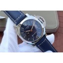 Fake Panerai PAM688 Blue Dial Blue Leather Strap Panerai WT00983