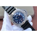 Fake Panerai PAM692 Titanium Blue Dial Rubber Strap Panerai WT01832