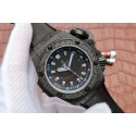 High Quality Imitation Hublot King Power OceanGraphic 4000 V6F Blue Markers Rubber Strap WT01520