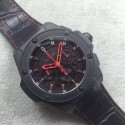 Hublot Big Bang King Power 48mm Black Dial Red Hands Gummy Strap WT00850