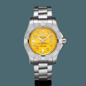 Imitation Breitling Avenger II Seawolf Steel satin-finish Cobra Yellow Breitling WT00759