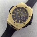 Imitation Hublot Big Bang Ferrari Limited Edition Black Dial Black Rubber Strap WT01870