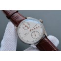 Imitation IWC YLF Portuguese Regulateur White Dial Gold Markers WT01269