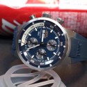 IWC Aquatimer Chronograph Cousteau Divers Blue Dial WT01472