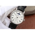 IWC Vintage IW544805 White Dial Black Leather Strap WT01506