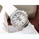 Luxury Patek-Philippe Nautilus 5726 Complicated White Textured Dial Rubber Strap WT01570