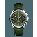 New Breitling Premier B01 Chronograph 42 Bentley Steel Green WT01418