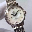 Omega MKF De Ville 33mm Diamonds Markers White Dial Bracelet WT00924