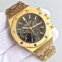 Replica Audemars-Piguet Royal Oak Chronograph 26320 Black Dial Bracelet WT01685