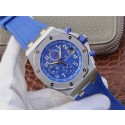 Replica Audemars-Piguet Royal Oak Offshore 2018 SIHH Indigo Blue Blue Rubber Strap WT01899