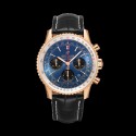 Replica Breitling Navitimer 1 B01 Chronograph 43 Red gold Blue WT00676