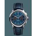 Replica Breitling Premier B01 Chronograph 42 Steel Blue Breitling WT01336