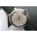 Replica Cartier Ballon Bleu XL 46mm Gray Dial Nylon Strap WT01171