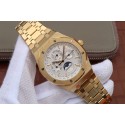 Replica Fashion Audemars-Piguet Royal Oak 41mm 26574 White Dial Bracelet WT00552