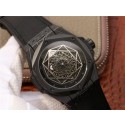 Replica Hublot Big Bang Unico Sang Bleu Skeleton Dial Gummy Strap WT00988