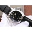 Replica Luxury Panerai PAM498 Black Dial Leather Strap WT00553