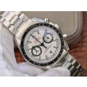 Replica Omega Speedmaster Moonwatch White Dial Black Hand Bracelet WT01812