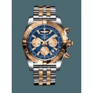 Best 1:1 Breitling Chronomat 44 Steel & gold Metallica Blue WT01523