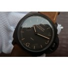 Best Knockoff Panerai PAM375 Brown Dial Brown Asso Strap WT01743