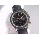 Best Quality Imitation Omega Speedmaster Moonwatch Chrono Dark Side Of The Moon Leather WT01299