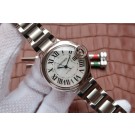 Cartier Ballon Bleu 33mm White MOP Dial Bracelet WT01247