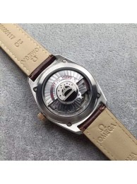 Best Omega Globemaster Master Chronometer White Dial Bezel Leather Strap Omega WT01821