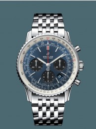 Breitling Navitimer 1 B01 Chronograph 43 Steel Mercury Silver WT01118