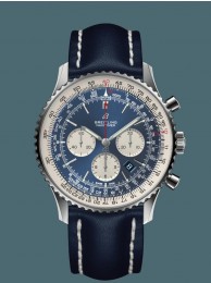 Breitling Navitimer 1 B01 Chronograph 46 Steel Aurora Blue WT00938