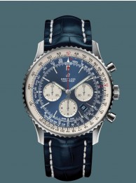 Breitling Navitimer 1 B01 Chronograph 46 Steel Aurora Blue WT01317