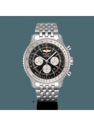 Breitling Navitimer 1 B04 Chronograph GMT 48 Steel Black Breitling WT01011