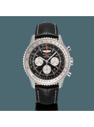 Breitling Navitimer 1 B04 Chronograph GMT 48 Steel Black WT00729