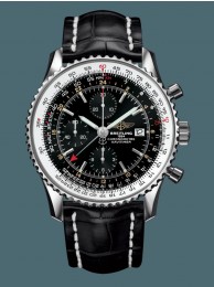 Breitling Navitimer 1 Chronograph GMT 46 Steel Black WT00858