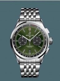 Breitling Premier B01 Chronograph 42 Bentley Steel Green WT01890