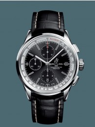 Breitling Premier Chronograph 42 Steel Black WT00814