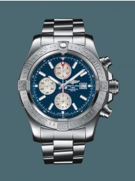 Breitling Super Avenger II Steel Mariner Blue WT01204