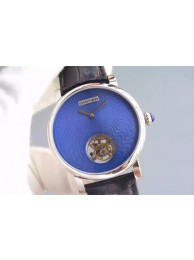 Cartier Rotonde De Cartier Tourbillon Blue Dial WT00710