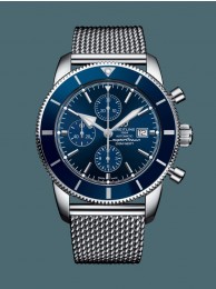 Cheap Breitling Superocean Heritage II Chronograph 46 Steel Gun Blue WT00856