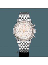 Copy 1:1 Breitling Navitimer 1 Chronograph 41 Steel Mercury Silver WT01467