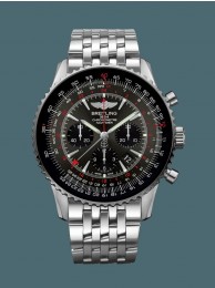 Copy Breitling Navitimer 1 B04 Chronograph GMT 48 Steel Limited Stratos Gray Breitling WT01320