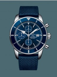 High Quality Fake Breitling Superocean Heritage II Chronograph 46 Steel Gun Blue WT01898