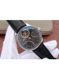 Imitation 1:1 IWC AZ Portuguese Tourbillon IW5046 Black Dial WT00692