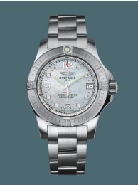 Imitation AAA Breitling Colt Lady Steel Pearl Diamond WT01510